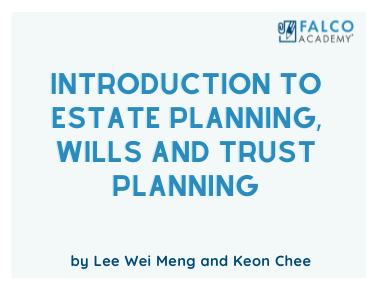 INTRODUCTION TO ESTATE PLANNING, WILLS AND TRUST PLANNING